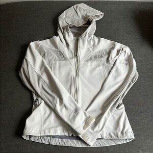 Women's White Softshell Jacket